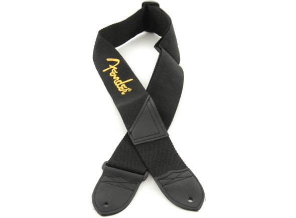 Fender Nylonstrap With Yellow Logo Fender Nylonstrap With Yellow Logo